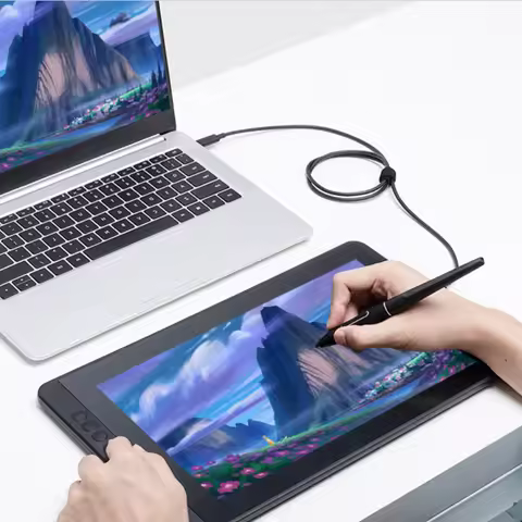Huion Kamvas 13 Dual-purpose Designer Professional Digital Pen Drawing Graphic Tablet With Screen Mo