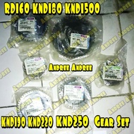 KND220 KND250 Gigi Gear Set Kubota KND KND-220 KND-250 Original Asli