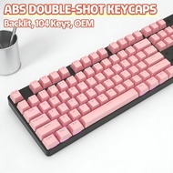 Mechanical keyboard shot keycaps 104 color translucent universal keycapsABS mechanical