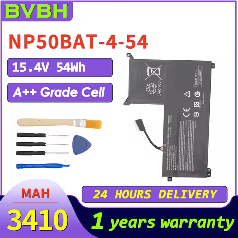 BVBH NP50BAT-4-54 Laptop Battery 54Wh For GIGABYTE GE G7 G5 for Clevo AT22 X17 NP70 For SCHENKER XMG
