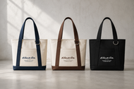 KIM&CO. ORIGINAL – KC. CARRY TOTE (KCBT052) กระเป๋าผ้า Canvas Everyday Tote