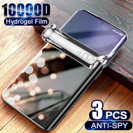 3Pcs Anti Spy Soft Hydrogel Film For HTC Wildfire X E6 E5 E4 E3 Plus Star lite Ultra Thin Anti-Peep 
