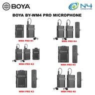Boya WM4 PRO K1 PRO K2 PRO K3 PRO K4 PRO K5 PRO K6 2.4 ghz Wireless Microphone System IOS android Ty