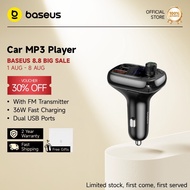 Baseus Quick Charge 4.0 Car Charger for Phone FM Transmitter Bluetooth Car Kit Audio MP3 Player