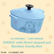 Le Creuset for Line friends 7-11 5號 Choco 心形鍋 貯物盒連蓋 #SELLITNOW #滄海遺珠