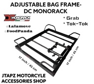 DC ADJUSTABLE BAG FRAME FOR GRAB,LALAMOVE,FOODPANDA,TOKTOK