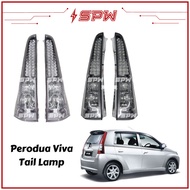 Perodua Viva Tail Lamp Tail Light LED Taillamp Taillight Taillamps Taillights Albino/Smoke