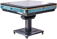 QX Automatic Mahjong Table/Ultra Slim Foldable (Elevator) / The Ascent Slim 2022 - Green Basic Set+TOP,[Mint + Pink]