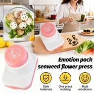 Sushi Bento Mould Sushi Onigiri Japanese Rice Ball Maker Non Stick Bento Tool DIY Cute Cartoon