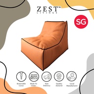 Handy Bean Bag Chair | Leather Like Fabric, HDB-Sized Bean Bag