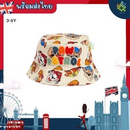 หมวกเด็ก pawpatrol 3-4Y หมวกกันแดดเด็ก ทรง bucket hat สีน้ำตาล พาวพาโทรล สินค้าอังกฤษ พร้อมส่งไทย