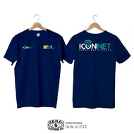 kaos distro pln icon plus iconnet / baju pln icon plus iconnet