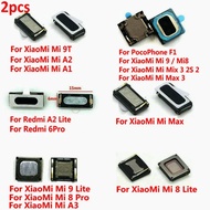 2pcs Built-in Earphone Earpiece Top Ear Speaker For Xiaomi Mi PocoPhone F1 Mi 9 9T 8 Pro SE Max 2 3 Mix 2S A3 A1 A2 Lite