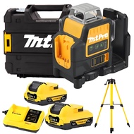 MtPro DW089LG Level  12 16 line 3D Cordless Auto Leveling Green Light 12V Lithium DeWalt