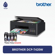 Printer Brother DCP-T420W WiFi (Print, Scan, Copy) - Tinta Amazink