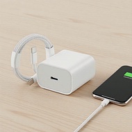 20W/30W Power Delivery USB-C Adapter & Fast Charging Cable for iPhone 14 Pro, iPad