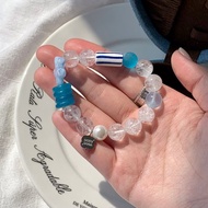 SEEUSODA原創生日禮物女友閨蜜禮物四葉草手鏈天然石手串水晶首飾