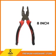 PREMIUM Combination Pliers 8 Inch Plier Cutter Wire Cable Cutter Playar Gabung Mulut Buaya Playar Pemotong