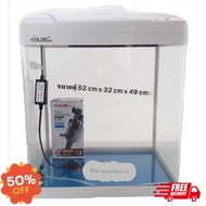 AF ตู้ปลา XiLong Aquarium Tank XQ-520A In White 75L ตู้ปลาอุปกรณ์ครบชุดขนาด 20 นิ้ว สีขาว ของตกแต่งต