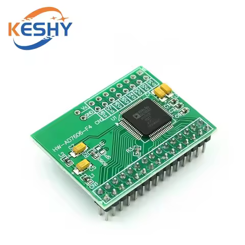 1PCS 16Bits ADC 8CH Synchronization AD7606 DATA Acquisition Module 200Ksp