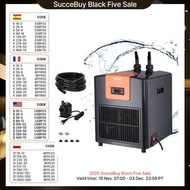 VEVOR Aquarium Chiller 0.25/0.33/0.1/1.5HP Hydroponic Water Chiller Quiet Refrigeration Compressor f