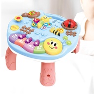 Montessori Toy Educational Early Development Learning Toy Baby Activity Table for Baby Children Infa