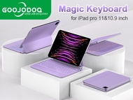 GOOJODOQ for iPad  Keyboard with LCD Display for iPad  Pro 11/Pro 12 9 12.9/Air 5 Air 4 Air6 m2/m3 f