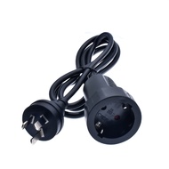[TXTTY] CN AU Australia Power Cord China Australian Plug to Europe Schuko Power Extension Cable 100c