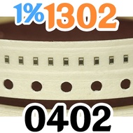 10pcs Chip resistor smd 1302 133 13K0 1% size 0402 1005 13Kohm 13K ohm 13 Kohm