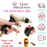 Vòi tưới cây tăng áp Lionking Tonydx đúc nguyên khối bằng inox và đồng tặng kèm 1 nối nhanh trị giá 