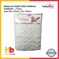 BabyLove Quilt Cotton Mattress  Protector