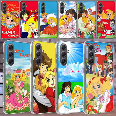 Anime Candy Candy Case For Phone Samsung Galaxy A12 A22 A32 A52 A52S A13 A23 A33 A53 A14 A24 A34 A54