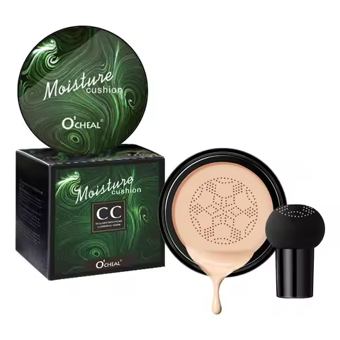 Ocheal BB Cream Air Cushion Compact Make Up Foundation Concealer Cream for Face Cosmetics Makeup Mus