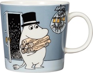 Arabia Moomin by ARABIA Classic Moominpappa 馬克杯，0.3公升，灰色，姆明餐具，1066911