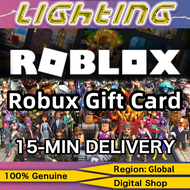 ROBLOX Robux Gift Card Global Robux ID Code✨All Countries✨Regions (Accounts) Available✨LIHGHT 24/7 E