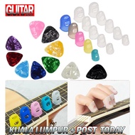 Guitar Picks Finger Protector Acoustic Guitar Beginners Guitar Accessories Kit Covers Protectors