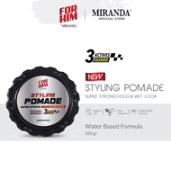 For Him Styling Pomade - Super Strong Hold and Wet Look 100gr NEW!