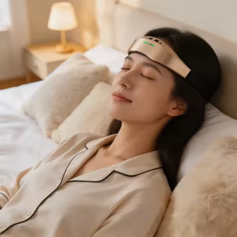 Electric Headache and Migraine Relief Head Massager Migraine Insomnia Release USB Rechargeable Thera