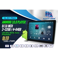 DEBEZT AUDIO DA-8C1 (9863) 8 CORE ANDROID CAR PLAYER (2+32GB / 4+64GB) / OCTA-CORE CAR ANDROID PLAYE