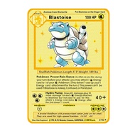 Pokemon Metal Card Animation Image Mewtwo Venusaur Golden Metal Cards Collectibles Card Pokemon Metal Card