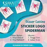 Sticker Cutting Decal Spider (Spiderman Sticker) Reflective / Oracal