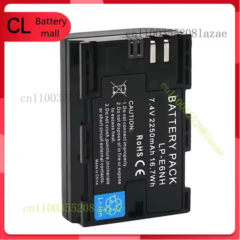 LP-E6NH LP-E6N Battery for Canon EOS 5D Mark III IV 5DS R 6D Mark II 7D Mark II