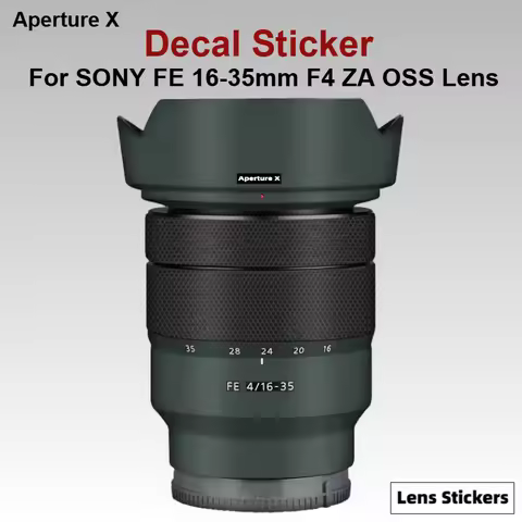 For SONY FE 16-35mm F4 ZA OSS Lens Sticker Protective Skin Decal Film Anti-Scratch Protector Coat SE