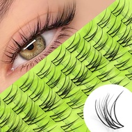 GROINNEYA Natural Lash Clusters Wispy Eyelash Anime Doll-like Eyelash Lightweight High-quality Lashe