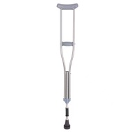 Stainless steel spring shock-absorbing adult crutches adjustable double/single crutches walker for t