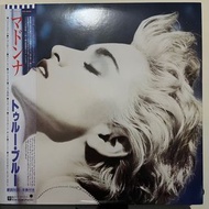 瑪丹娜 Madonna - True Blue 忠實者 1986年 日版 初盤 黑膠 片況如圖