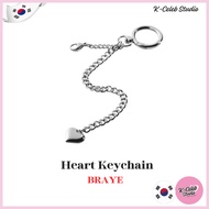 Braye Heart Keychain Melting Lipsweet