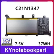 BATTERY ORIGINAL ASUS แบตเตอรี่ ของแท้ ASUS A555L X555 K555L  F555LF  F555LD-DM513H -XX243H -XX308H 