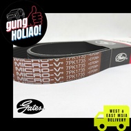 [GATES] Honda CRV 2.0 S9A, 02- FANBELT 7PK1735 EPDM
