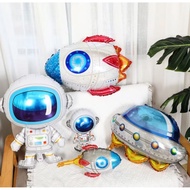 Astronaut Rocket Astronaut Character Balloon Astronaut Rocket Ufo outer space planet